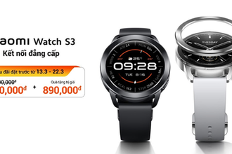 Xiaomi Watch S3 chính thức ra mắt, giá chỉ từ 3,69 triệu đồng