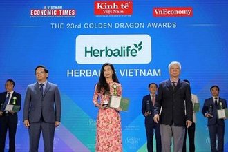 Herbalife được vinh danh Top 50 Doanh Nghiệp FDI Tiêu Biểu tại Việt Nam